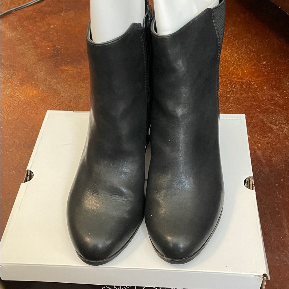 East 5th Black Ankle Booties